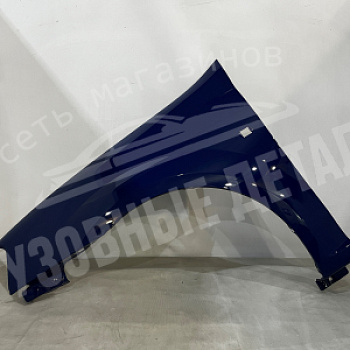 Крыло Renault Logan ЛЕВОЕ J48 bleu oleron