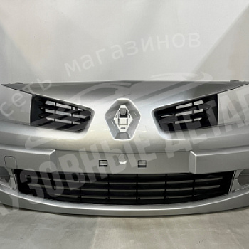 Бампер передний Renault Megane 2 рест D69 Gris Platine