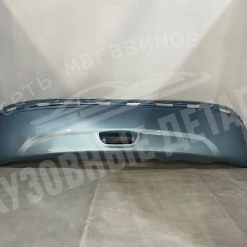 Бампер задний Hyundai Getz (2005 >) 2B Sky Blue голубой