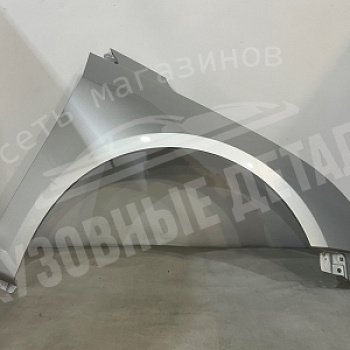 Крыло ПРАВОЕ Chevrolet Cruze без отв. GAN Switchblade Silver Серебристый